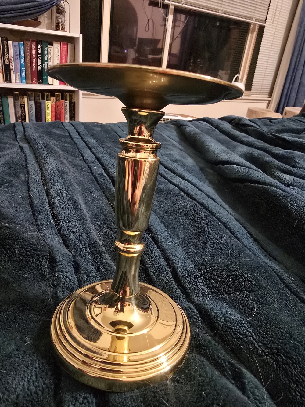 Brass Baldwin Decorative Pedestal Bowl - Elegant Home Accent